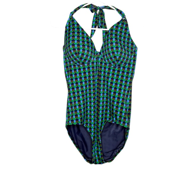 Boden Green Enhancer Underwired Swimsuit 36DD - Picture 5 of 9